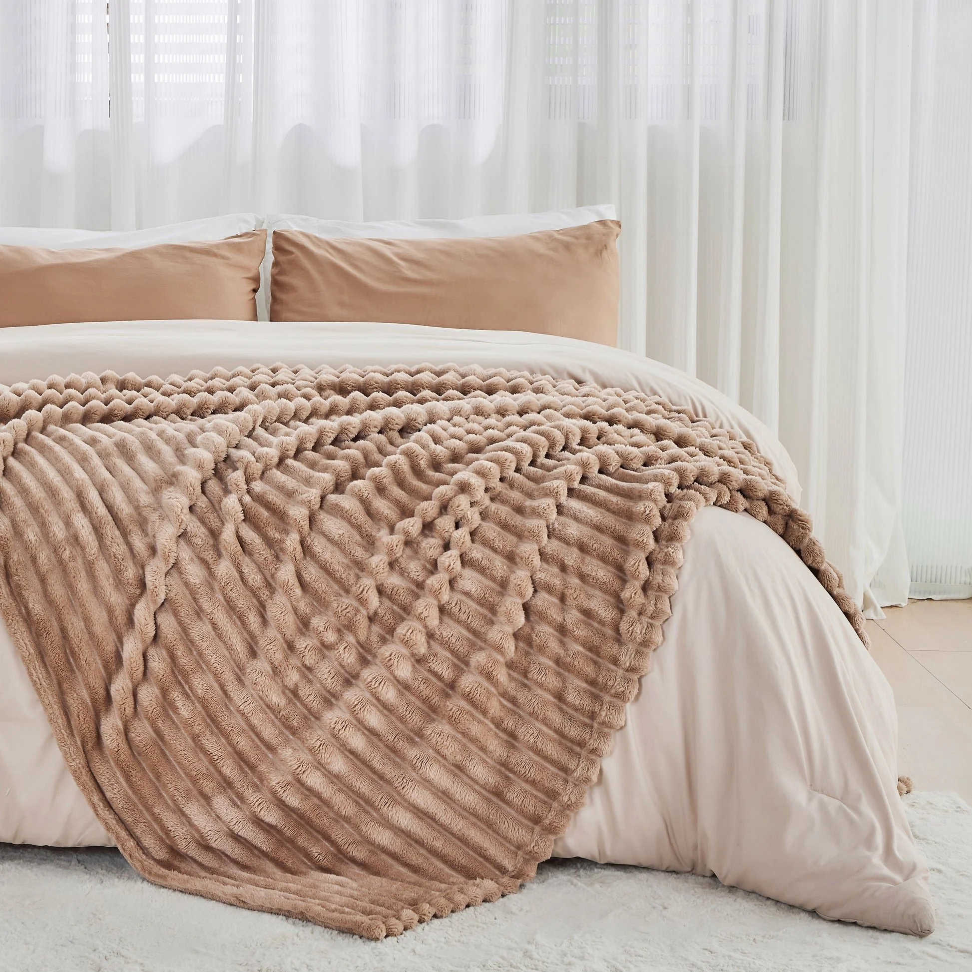 ⛄2026 Hot Sale 🔥Popular Thickened Plush Nap Blanket - Image 12