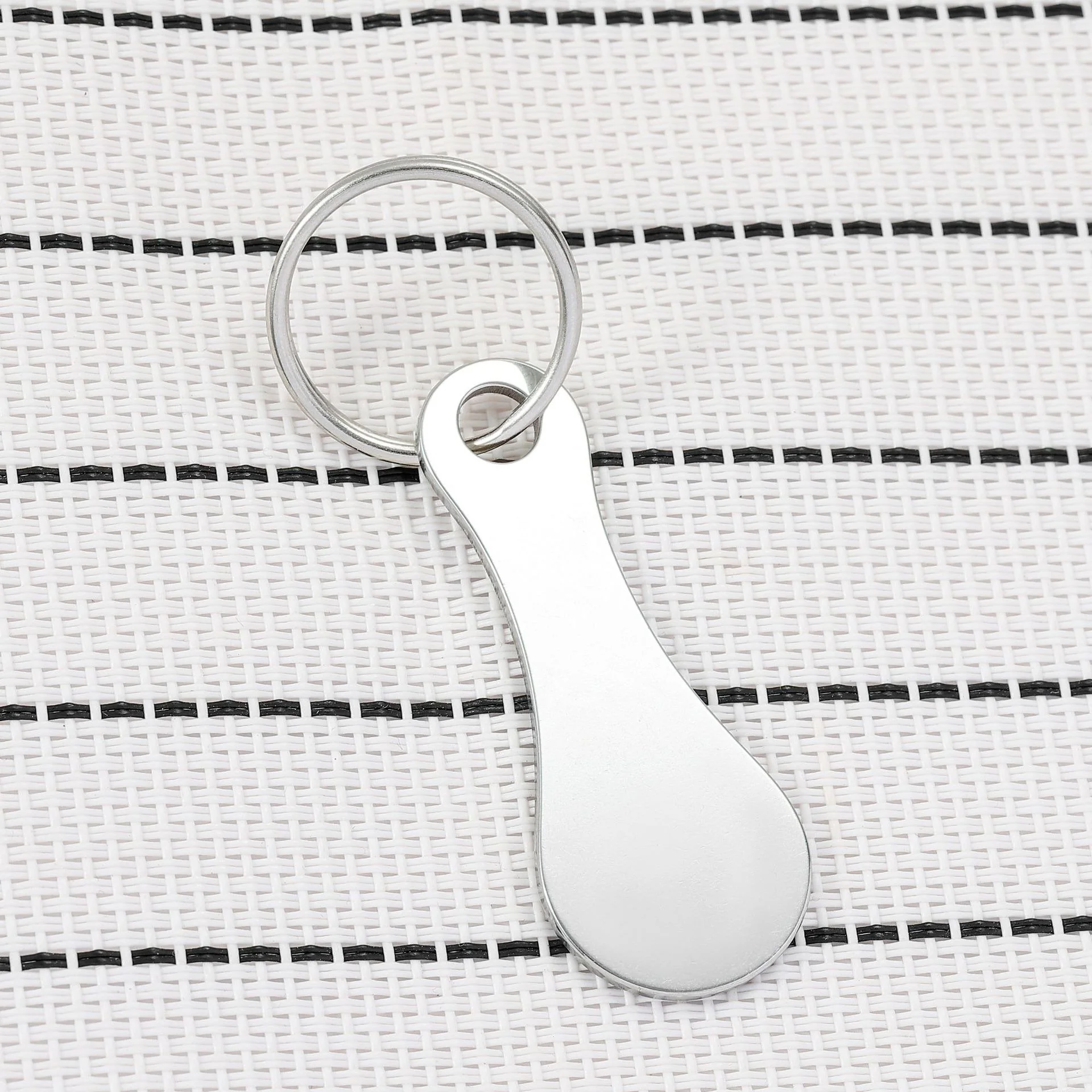 Mini Aluminum Alloy Key Ring Shopping Trolley Tokens(3Pcs) - Image 10