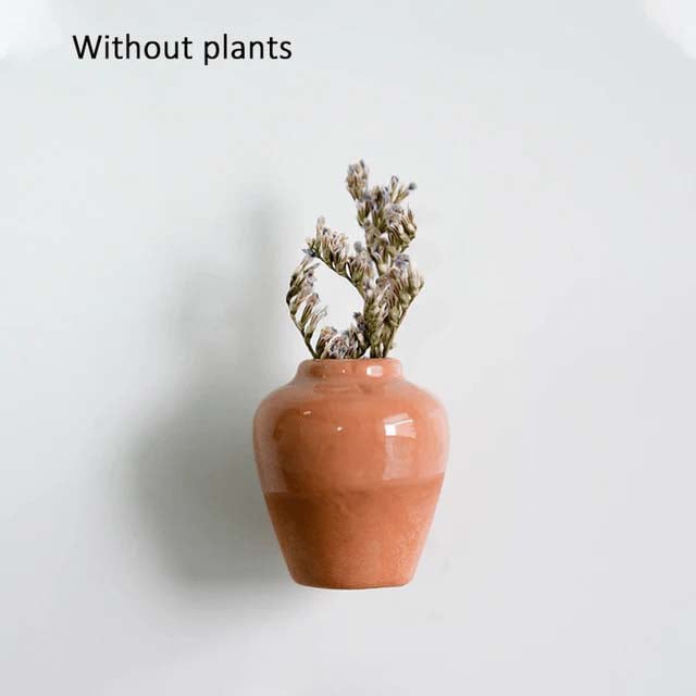 🎁Create Your Own Mini Garden🌸Mini Ceramics Vase Fridge Magnet - Image 22