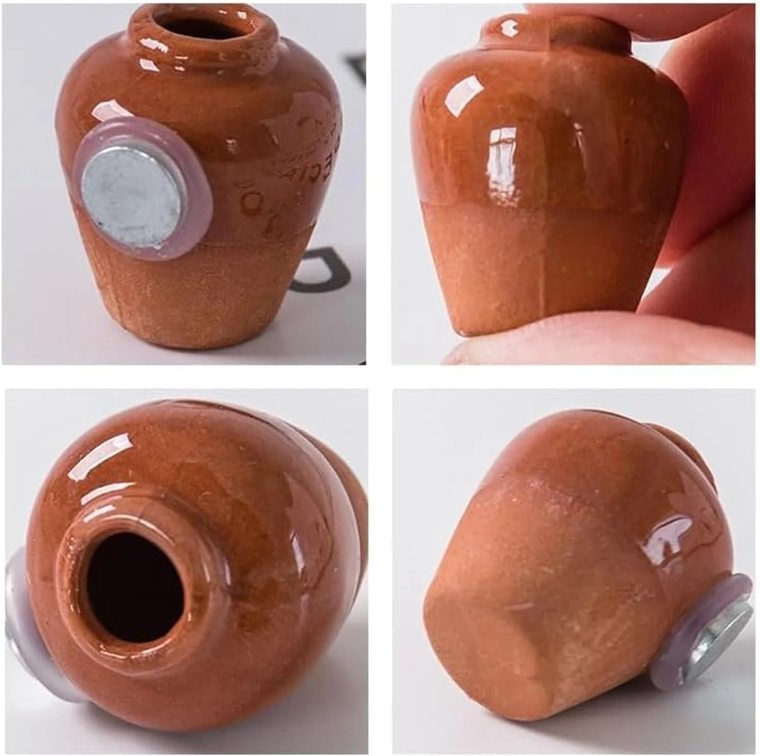 🎁Create Your Own Mini Garden🌸Mini Ceramics Vase Fridge Magnet - Image 29