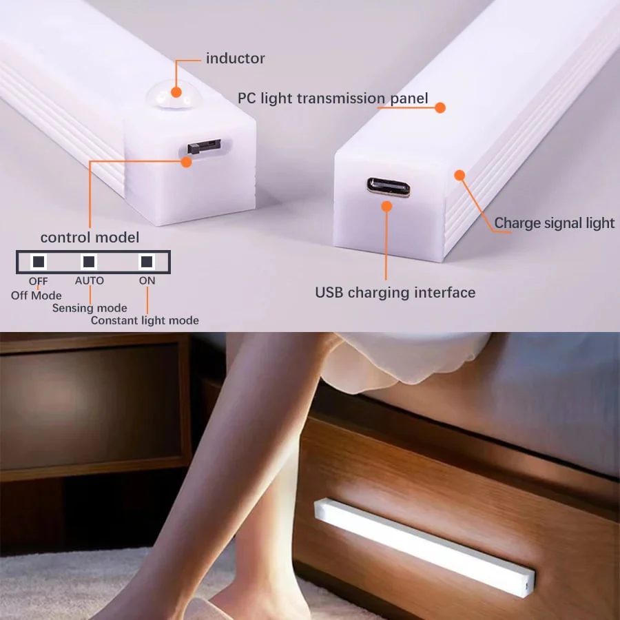 💡Punch-free Smart Sensor Magnetic Rechargeable LED Lights - Image 15