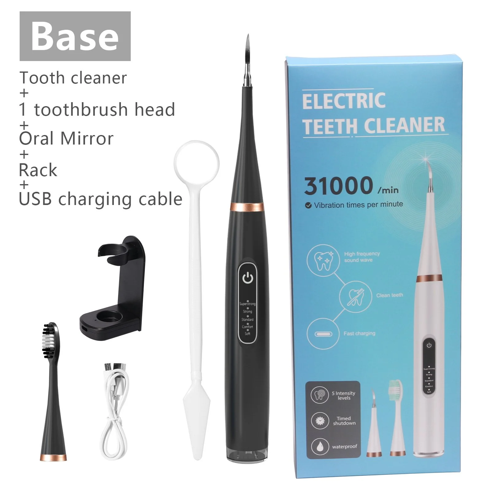 🔥Tooth Scaling and Toothbrush all in one plus spare heads and tools - Image 14